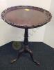 Pair of Ornate Ball & Claw Foot Pie Crust Side Tables - 8