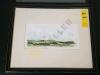 Framed Michael Abel Signed and Numbered Watercolor and Other Print - 2