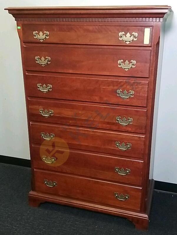 7 Drawer Wooden Chest Of Drawers