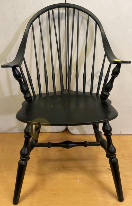 Hale Company Black Wooden Chair