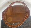 Wooden Oval Ball & Claw Foot Accent Table - 3