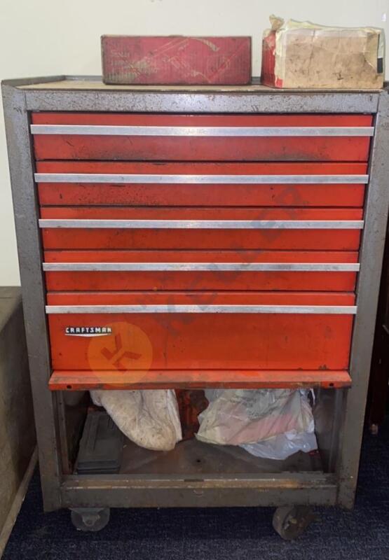 Craftsman Rolling Tool Chest and Tool Contents