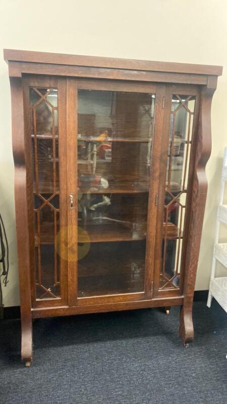 Vintage Empire Style Display Cabinet