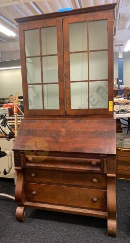 Antique Secretary Desk with Hutch