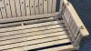 Wooden Porch Swing - 2