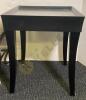 Side Table and Cushioned Footrest - 4