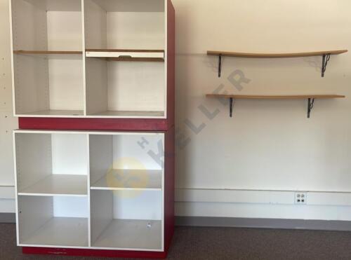 Stackable Cubby Units and Wall Shelves