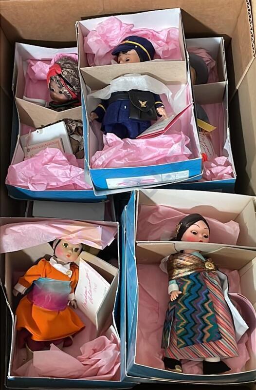 8 Madame Alexander Dolls