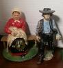 Vintage Cast Iron Amish Figures and More - 5