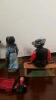 Vintage Cast Iron Amish Figures and More - 12