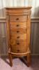 Wooden Jewelry Armoire
