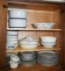 Contents of 4 Upper Cabinets with Pyrex and More - 16