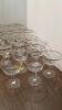 Silver Rimmed Stemware - 8