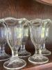 Sundae Dishes and Blue Goblets - 5