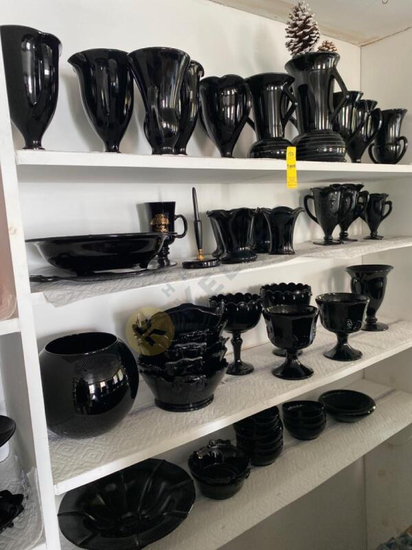 Black Milk Glass and More