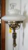 Electric Brass Hanging Wall Sconce - 2