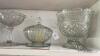 Clear Glass Candy Dish, Pitcher, Swan Dish, and More - 8