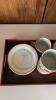 Porcelain Tea Set with Tray - 3