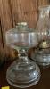 Oil Lamps and 2 Electric Lamps - 6