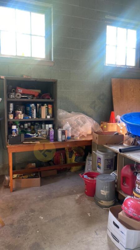 Picking Rights of Work Tables in Garage