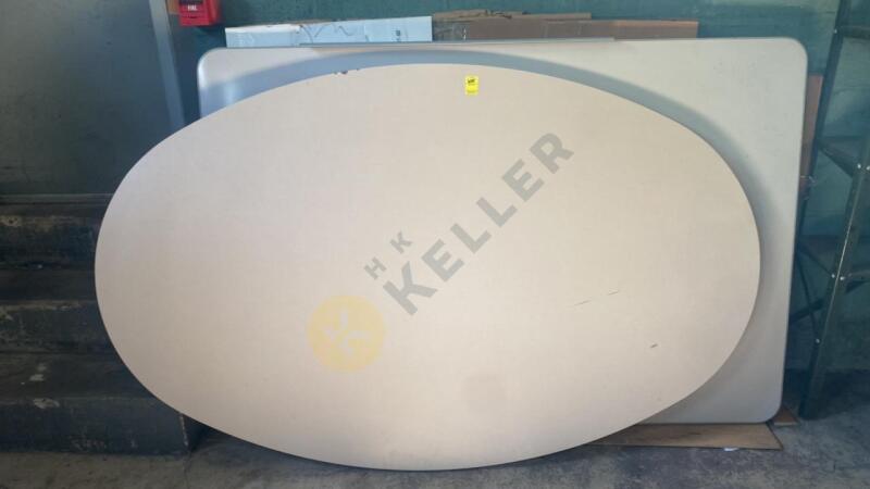 Oval Table Top, White Board and More