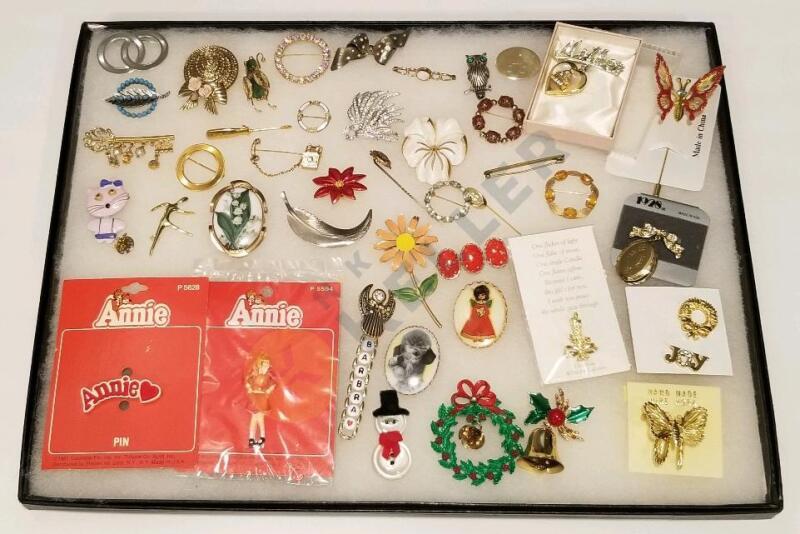 Vintage Pins, Lapel Pins, and More