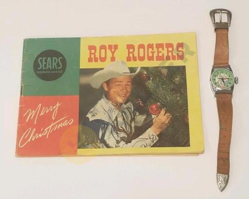 Roy Rogers Watch and Comic Book