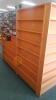 Wooden Painted U Shelving Unit - 5