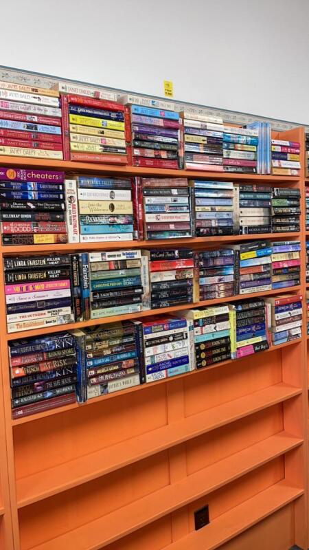 Assorted Paperback Fiction Books