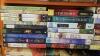 7 shelves of Paperback Christian Fiction Books - 9