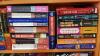 Variety of Paperback Mystery Novels On 3 Shelves - 5