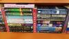 Variety of Paperback Mystery Novels On 3 Shelves - 9