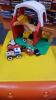 Little Tikes Picnic Table, Toys, Clock, and Play Rug - 5