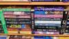 Assortment of Paperback Mystery Novels 5 Shelves - 9