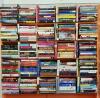 5 Shelves of Paperback Fiction Novels