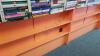 3 Backless Painted Wooden Shelves - 4