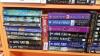 Variety of Paperback Mystery Novels On 3 Shelves - 8