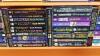 Variety of Paperback Mystery Novels On 3 Shelves - 9