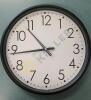 Chalkboard with Frame, Chalk, and Wall Clock - 6