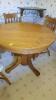 Round Dining Room Table and 4 Chairs - 2