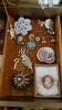 Jewelry in Jewelry Box with Gold, Silver, Cameo, and Nixon Pin - 8