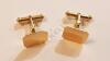 14K Gold Cufflinks and 10K Gold Lapel Pins - 2