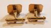 14K Gold Cufflinks and 10K Gold Lapel Pins - 4