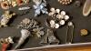 Brooches, Barrettes, Watches, Shoe Clips, and Boxed Jewelry - 12