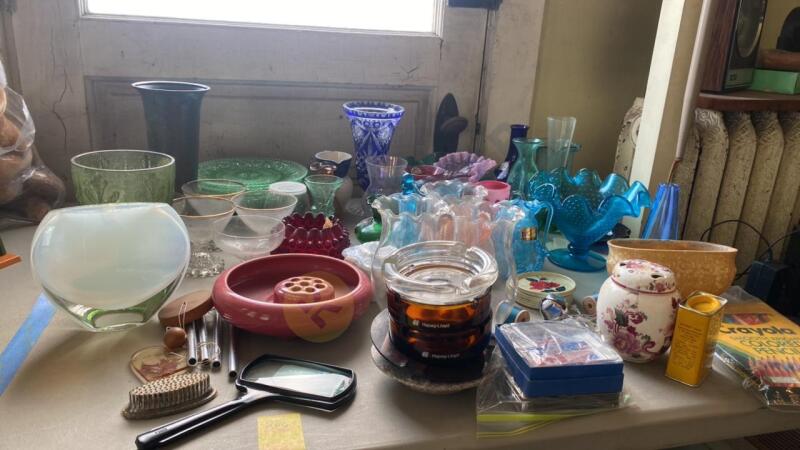 Assortment of Glassware and More