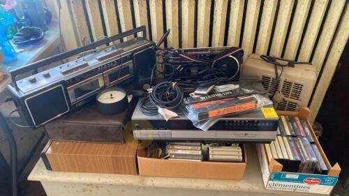 Cassette Decks, VHS Player, and More