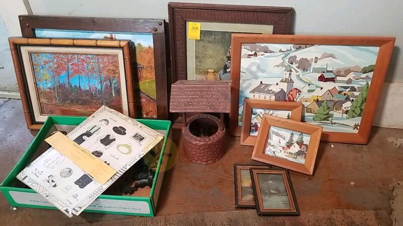 Ceramic Wishing Well Figurine, Amish Figurines, and More