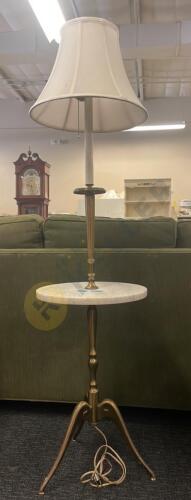 Marble Table Floor Lamp