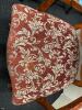 Wood and Upholstry Accent Chair - 2