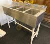 Stainless 3 Tub Commercial Sink